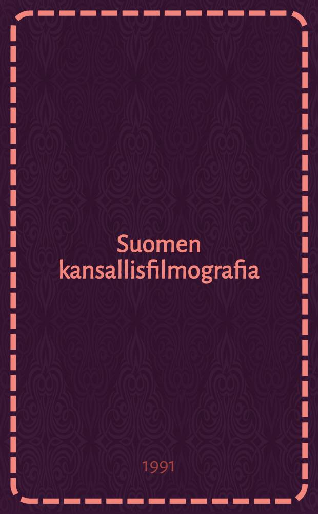 Suomen kansallisfilmografia = Финская национальная библиография.