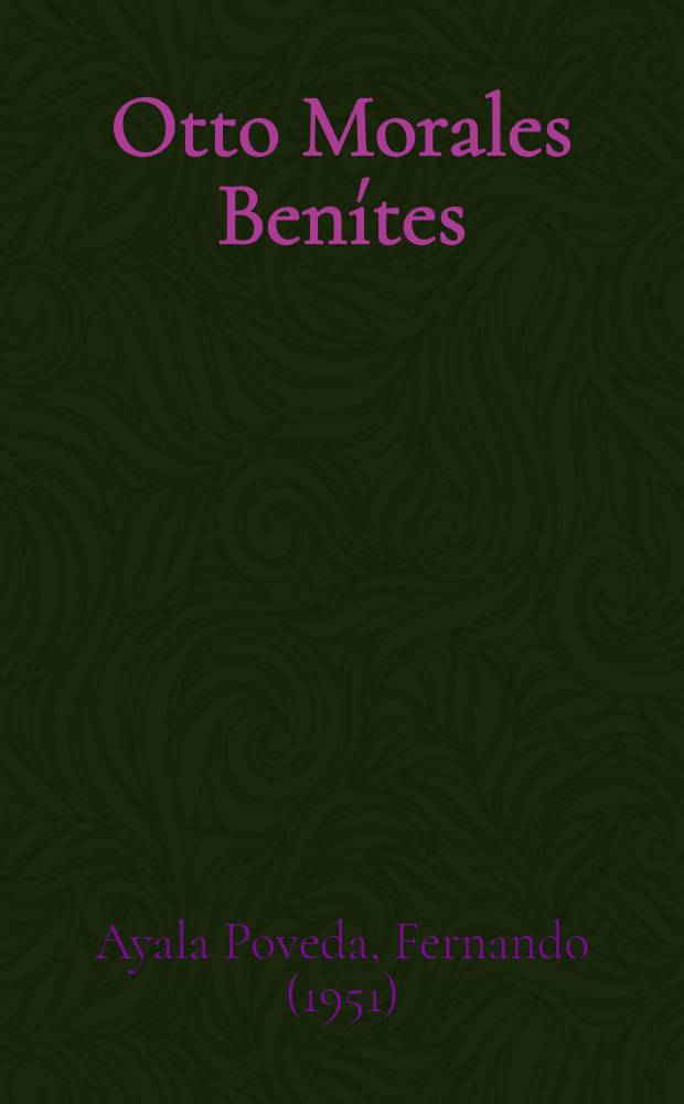 Otto Morales Ben&iacute;tes : La palabra indoamericana = Индоамериканские слова.