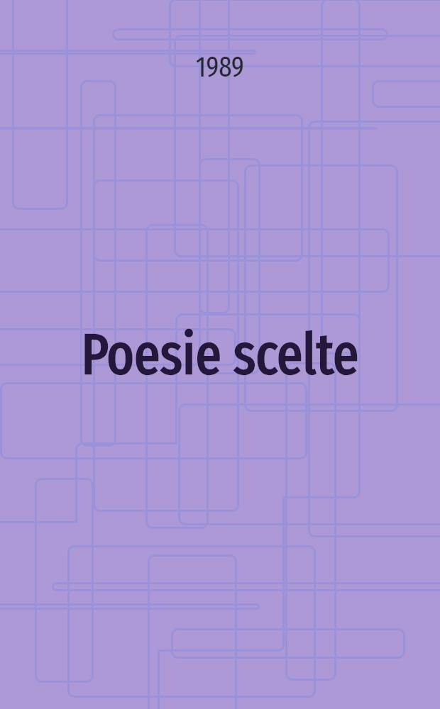 Poesie scelte