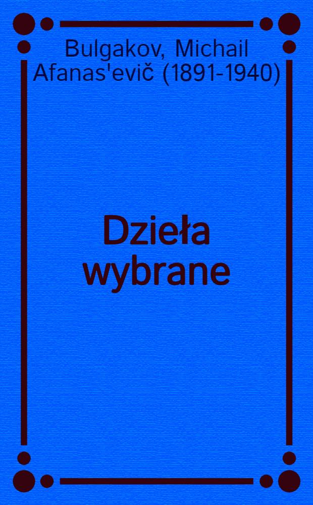 Dzieła wybrane