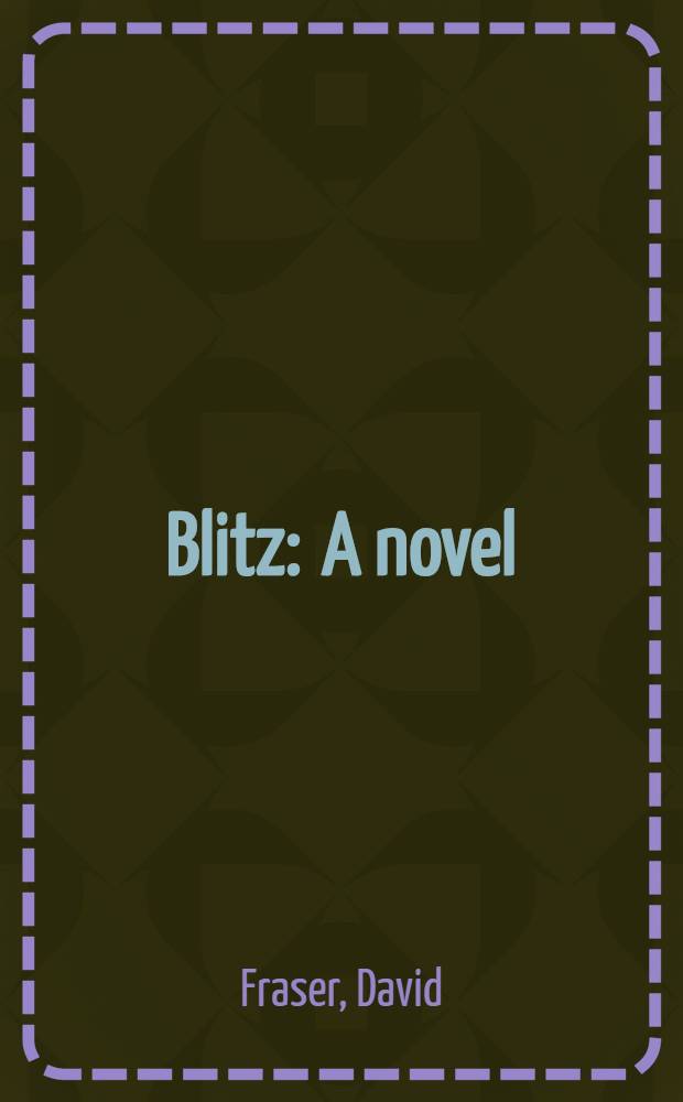 Blitz : A novel