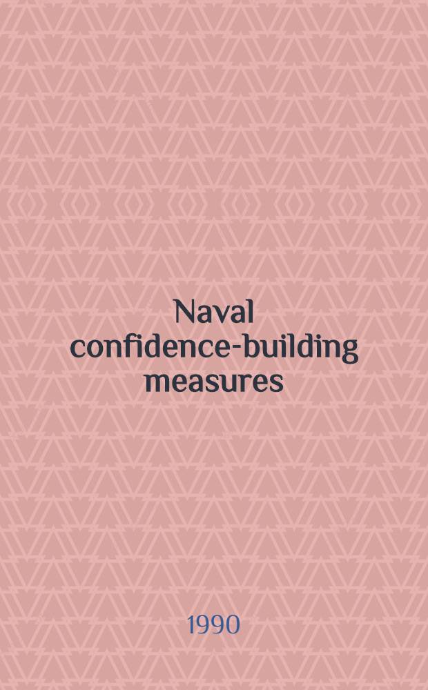 Naval confidence-building measures