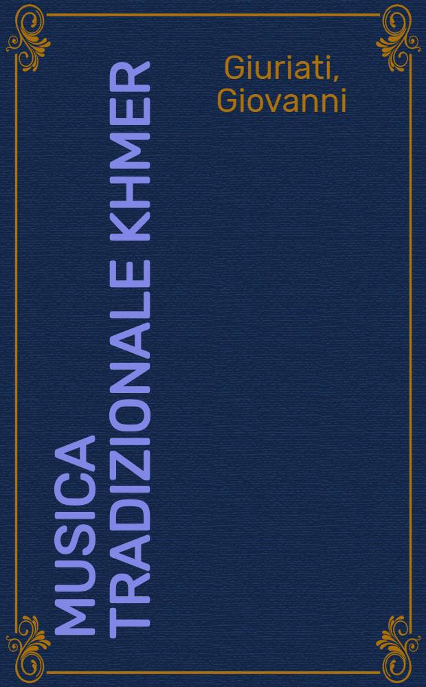Musica tradizionale khmer