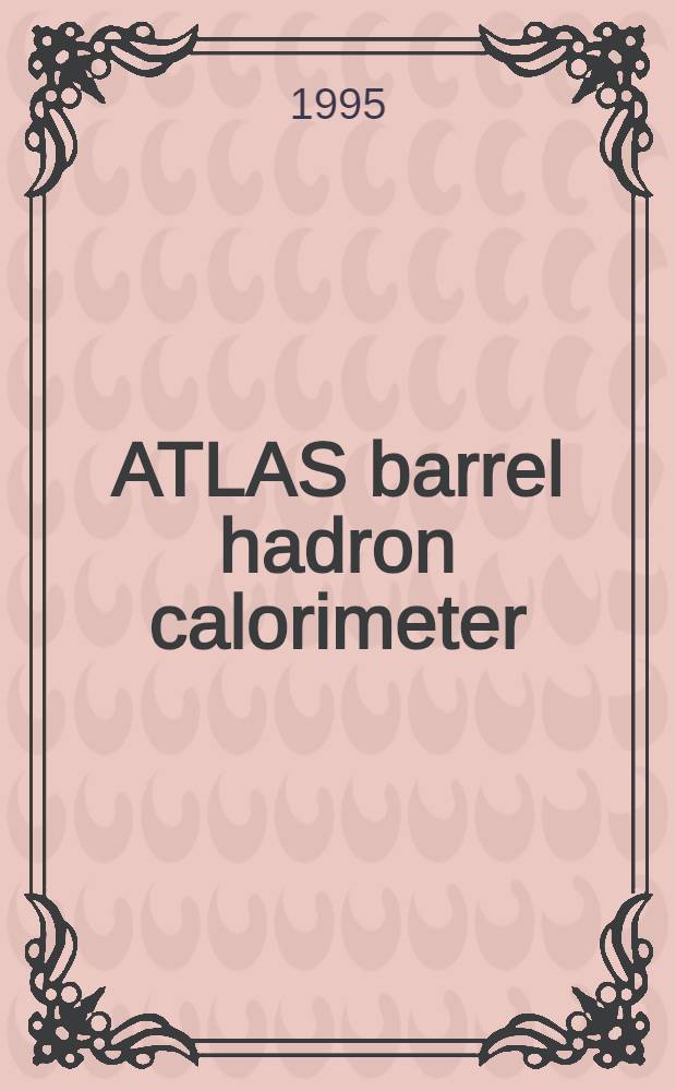 ATLAS barrel hadron calorimeter : Module assembly and tooling design description