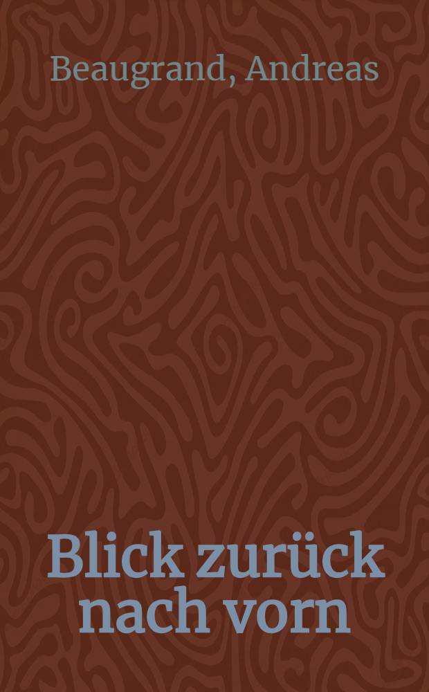 Blick zurück nach vorn : Hans Niessen, Bielefelder Fotograf der fünfziger Jahre = Взгляд сзади наперед. Ганс Ниссен.