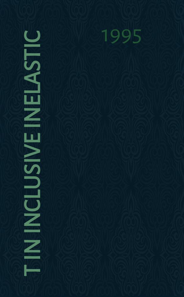 T in inclusive inelastic (d,d ) X scattering at 0 on protons and C : Contributed talk at the Intern. symp. " Deuteron-95", July 4-7, 1995, Dubna