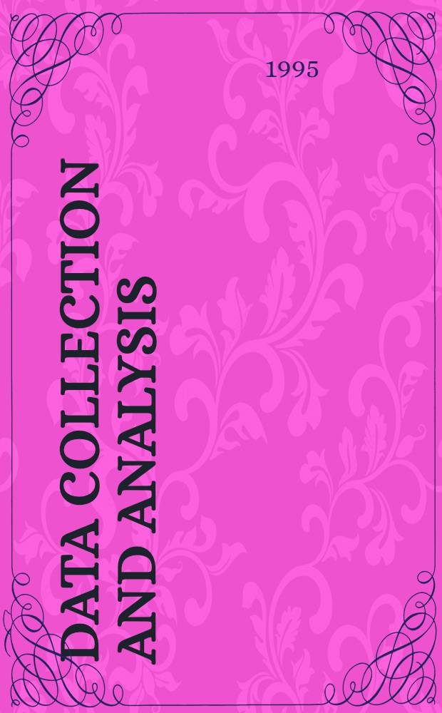 Data collection and analysis