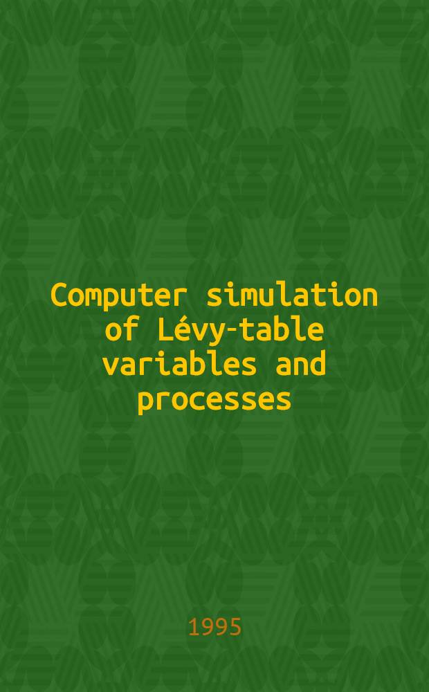 Computer simulation of Lévy -stable variables and processes