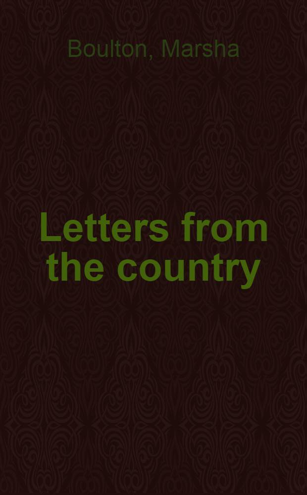 Letters from the country
