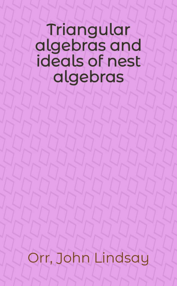 Triangular algebras and ideals of nest algebras
