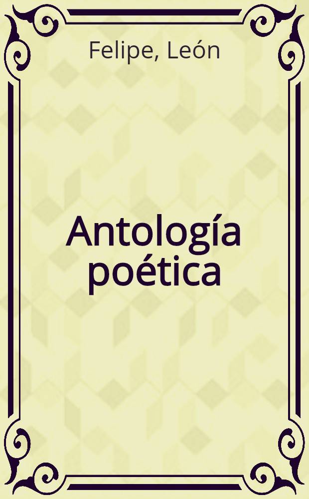 Antología poética
