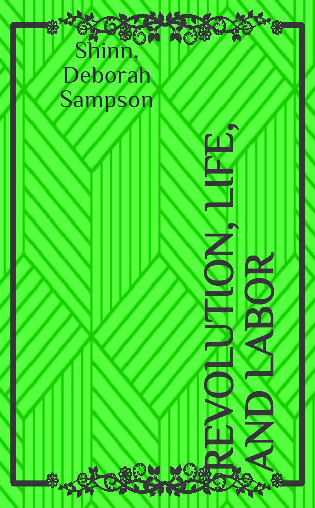 Revolution, life, and labor : Sov. porcelains (1918-1985) : Prep. in conjunction with an Exhib. at the Cooper-Hewitt museum scheduled to open in Nov. 1992 = Революция, жизнь и работа. Советский фарфор (1918-1985).