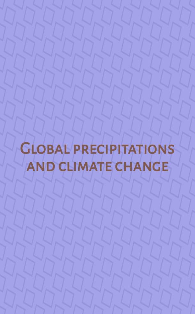 Global precipitations and climate change