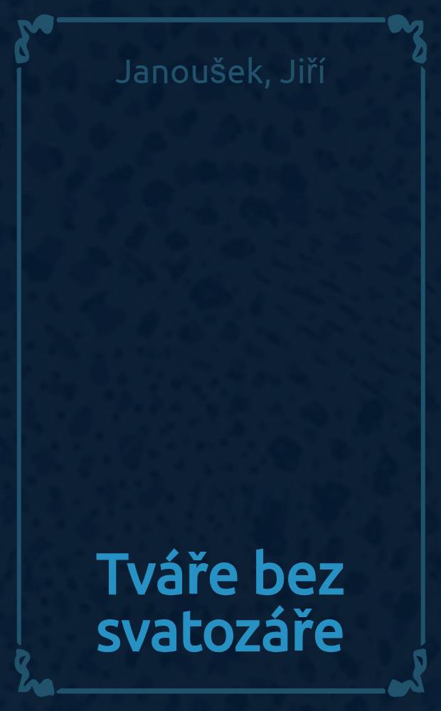 Tváře bez svatozáře = Творцы без ореола.