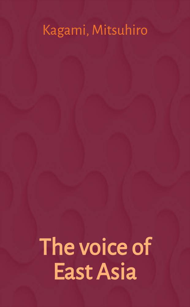 The voice of East Asia : Development implications for Latin America