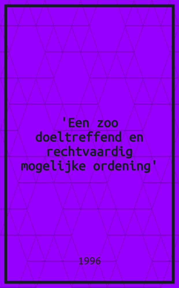 'Een zoo doeltreffend en rechtvaardig mogelijke ordening' : Vragen rond de bestaansgrond van het intern. privaatrecht