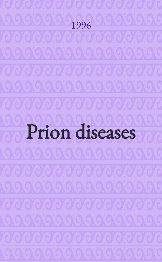 Prion diseases