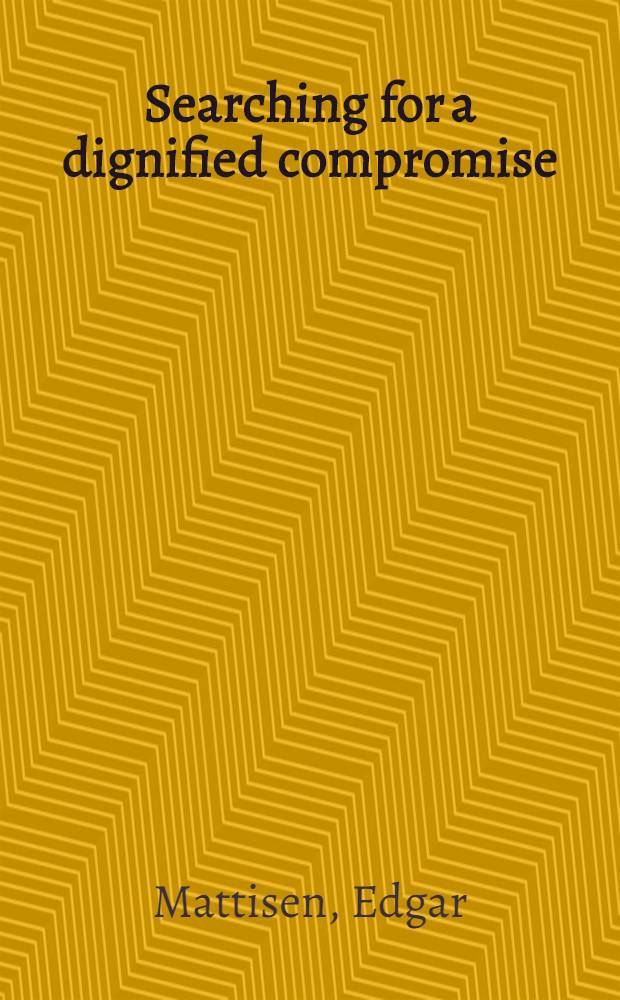 Searching for a dignified compromise : The Est.-Russ. border 1000 years = Поиск достойного компромисса.