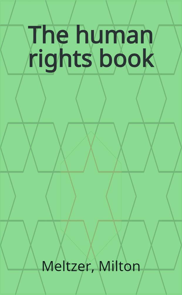 The human rights book = Права человека.