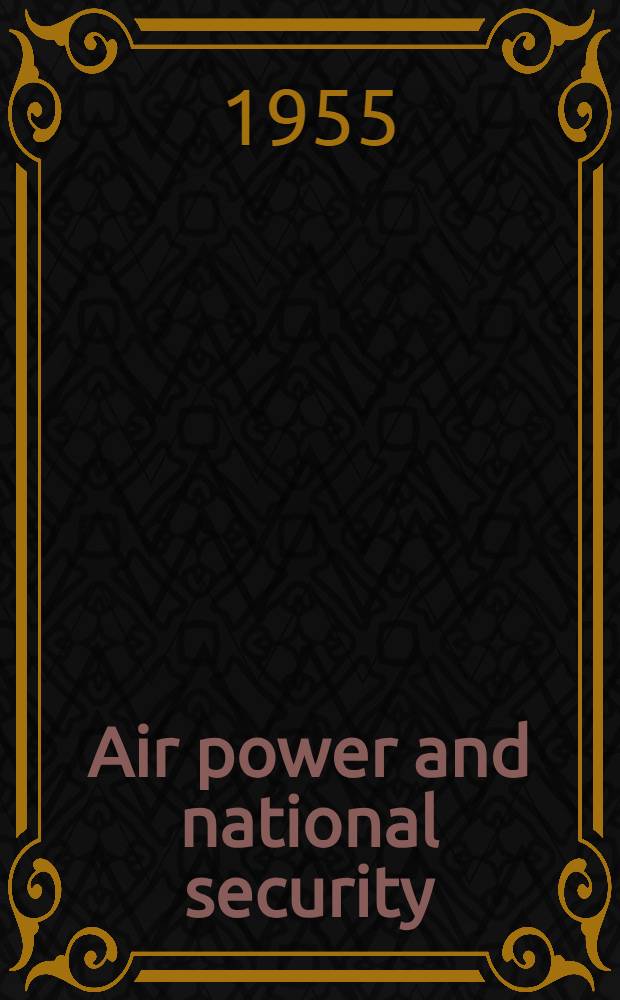 Air power and national security