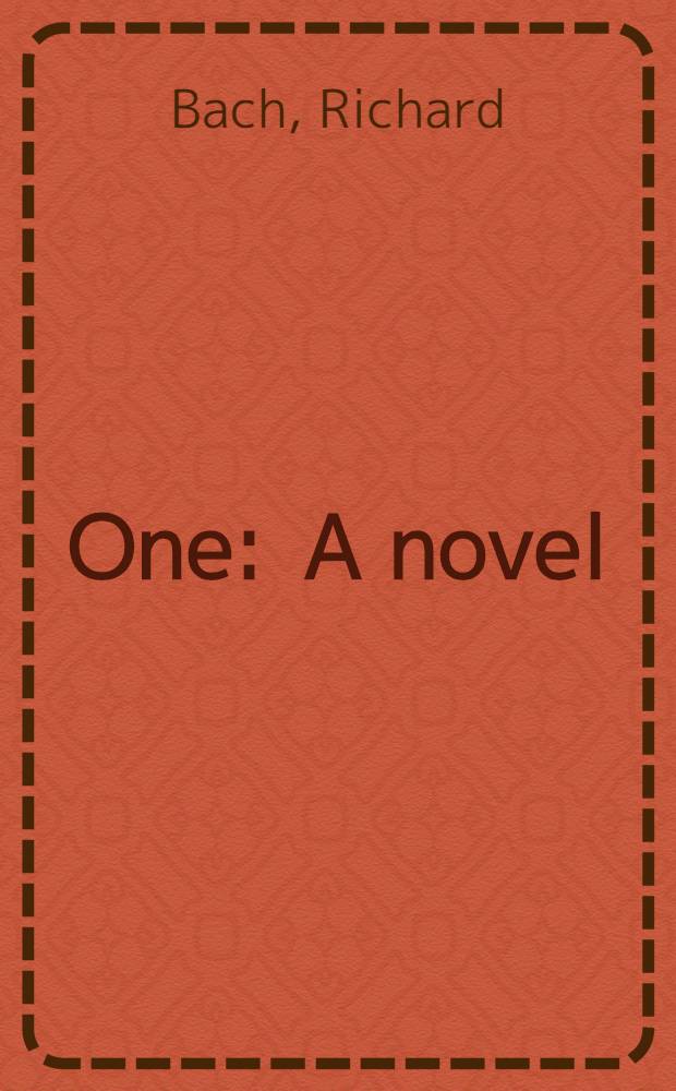 One : A novel