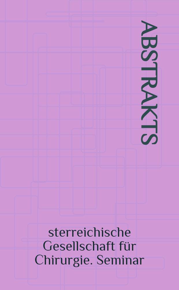 Abstrakts