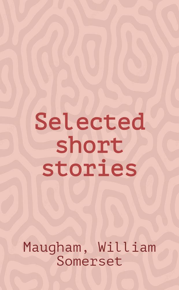 Selected short stories