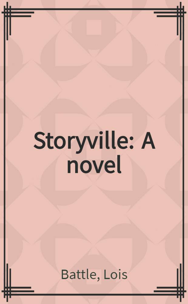 Storyville : A novel
