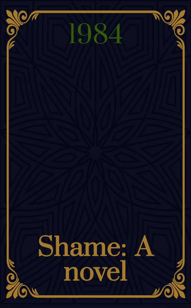 Shame : A novel