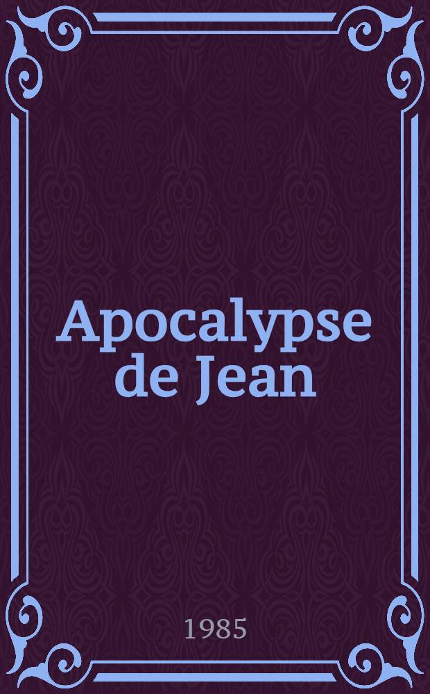 Apocalypse de Jean