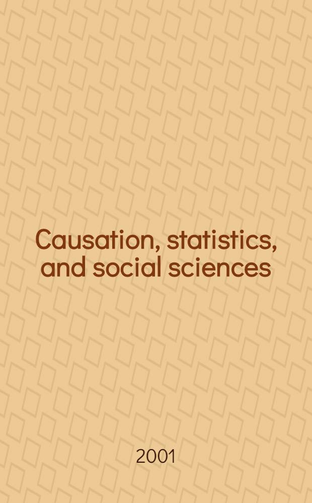 Causation, statistics, and social sciences