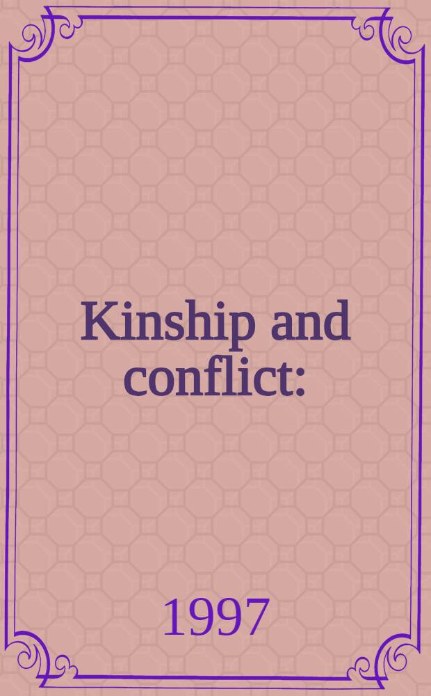 Kinship and conflict: : Resource competition in proto-cooperative species : The Siberian jay : Akad. avh = Сходство и конфликт. Конкурсные ресурсы в прото-кооперативных видах сибирской сойки . Дис..