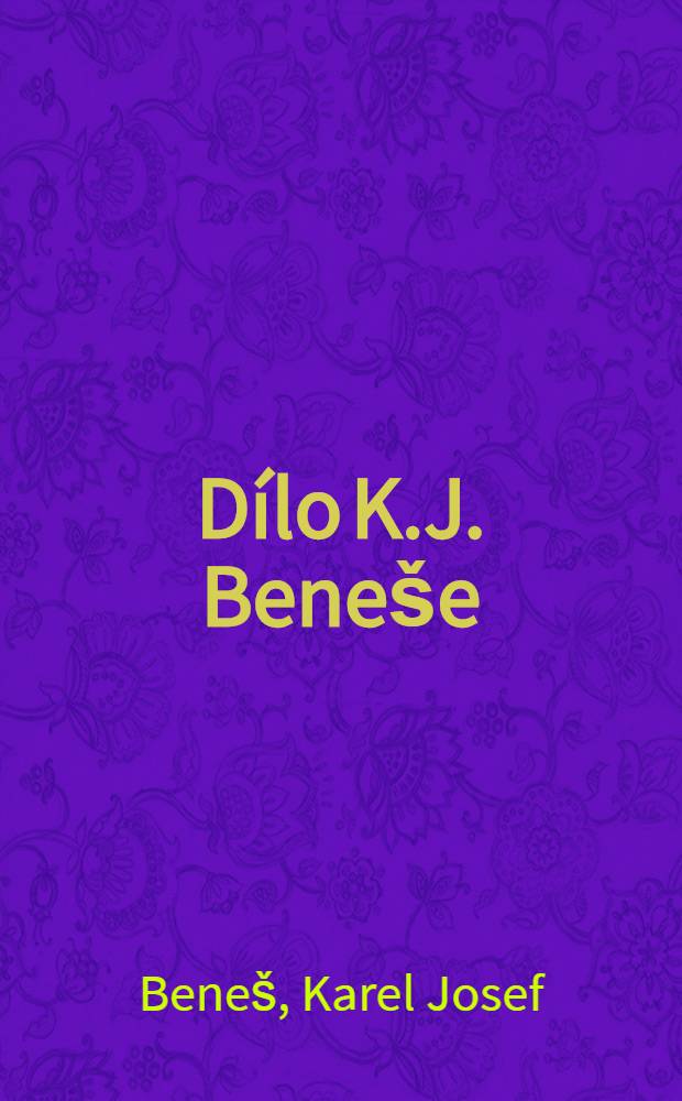 Dílo K.J. Beneše