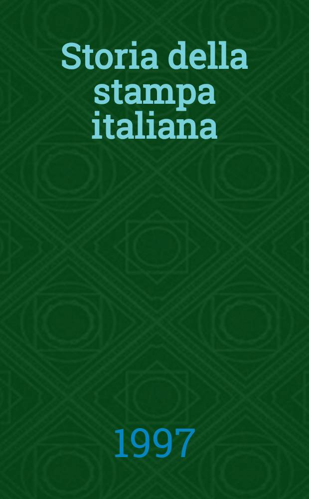 Storia della stampa italiana