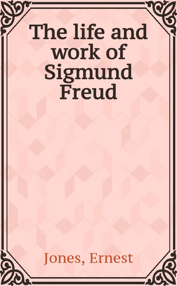The life and work of Sigmund Freud = Жизнь и труды Зигмунда Фрейда.