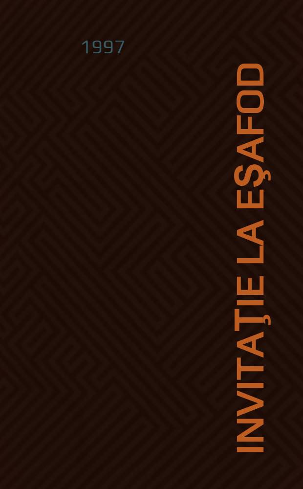 Invitaţie la eşafod : Roman