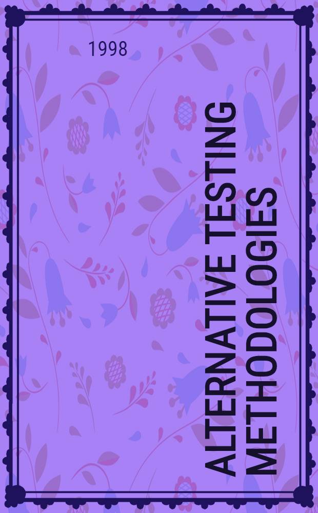 Alternative testing methodologies/ [A Workshop on alternative toxicoligical testing methodologies convened by the Sci. group on methodologies for the safety evaluation of chemicals (SGOMSEC) 26-31 Jan. 1997 in Ispra, Italy]. Dioxins and furans : Monogr. based on papers presented at the Intern. symp. on dioxins a. furans: epidemiologic assessment of cancer risks a. other human health effects held 7-8 Nov. 1996 in Heidelberg, Germany = Методологии альтернативного исследования. Эффекты здоровья человека от диоксина и фуранов.