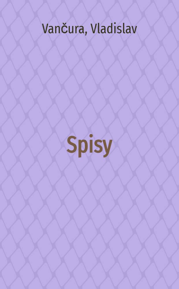 Spisy