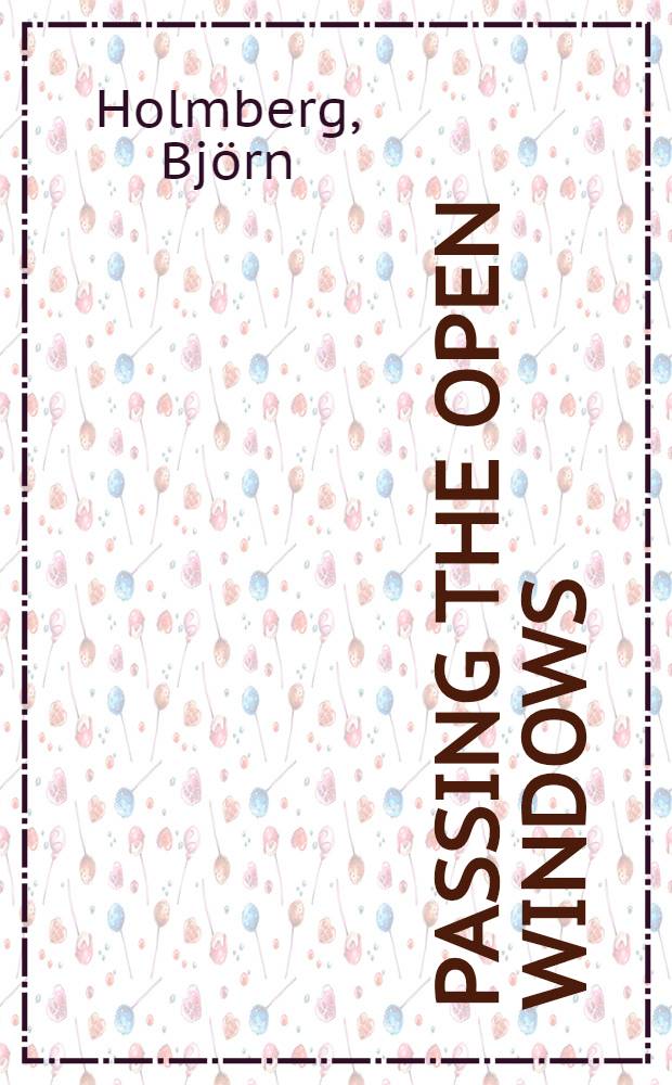 Passing the open windows : A quantitative a. qualitative approach to immediate milit. balance a. escalation of protracted conflicts : Diss. = Продвижение в деле политики "открытых окон". Количественный и качественный подход к текущему военному балансу и эскалация затяжных военных конфликтов.
