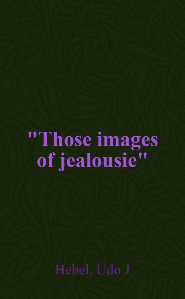 "Those images of jealousie" : Identitäten u. Alteritäten im puritanischen Neuengland des 17. Jh = "Эти образы зависти".