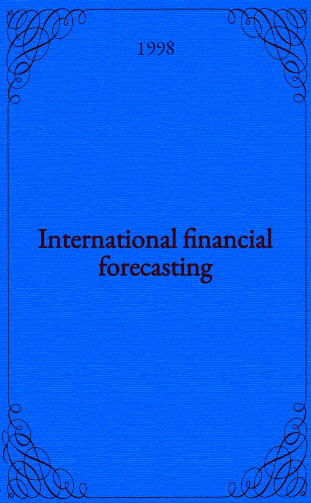 International financial forecasting