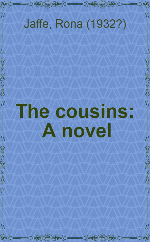 The cousins : A novel
