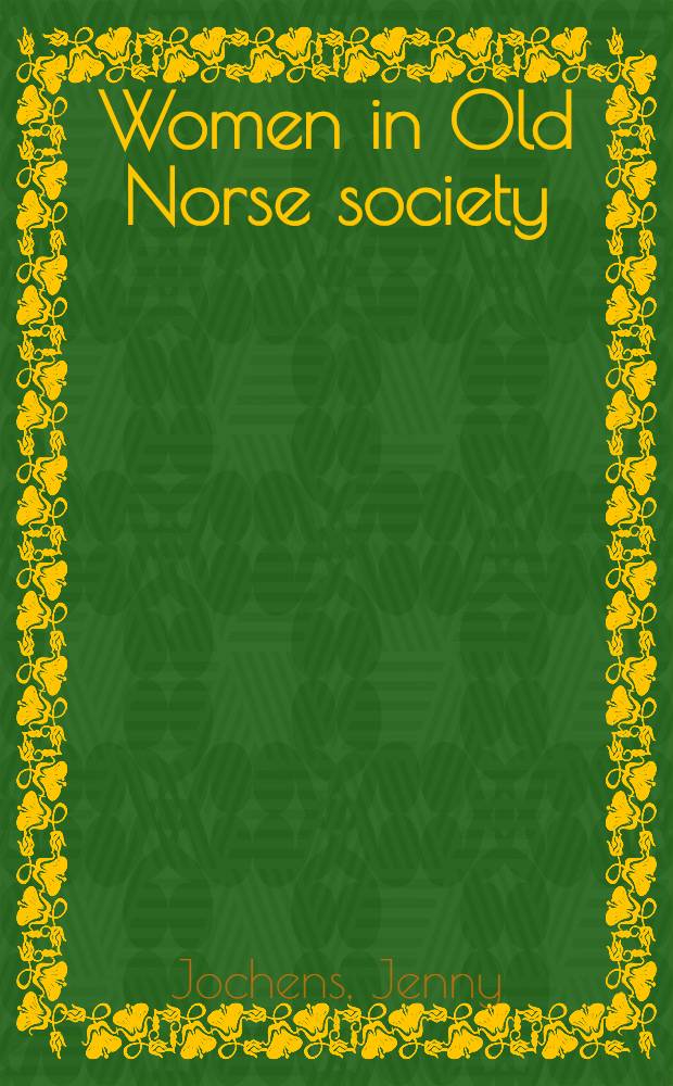 Women in Old Norse society
