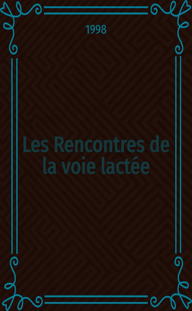 Les Rencontres de la voie lactée/La Conf. de Lennoxville sur la production laitière: la science au service de l'industrie [tenu le 9 oct. 1996 à Lennoxville, Québec] = Milky way meetings = Труды Ленноксвильской конференции по молочному производству: наука на службе индустрии. (Канады).