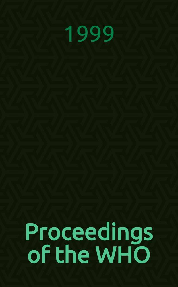 Proceedings of the WHO/ISH International expert meeting on hypertension : Held in Fukuoka, Japan from Sept. 28 to Oct. 1, 1998