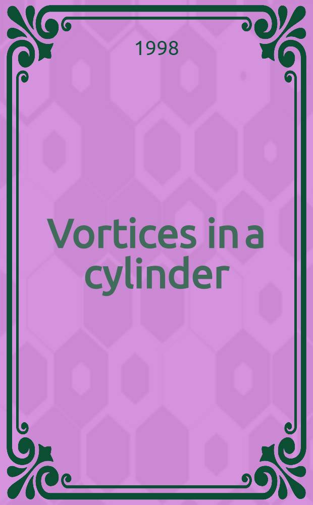Vortices in a cylinder: localization after depinning