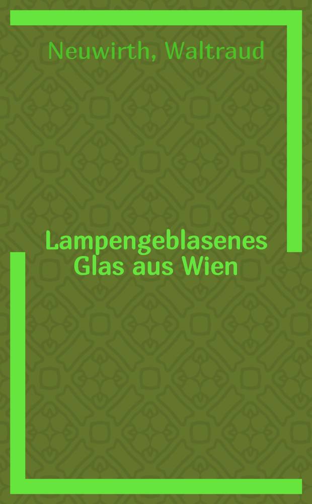 Lampengeblasenes Glas aus Wien = Бимини..