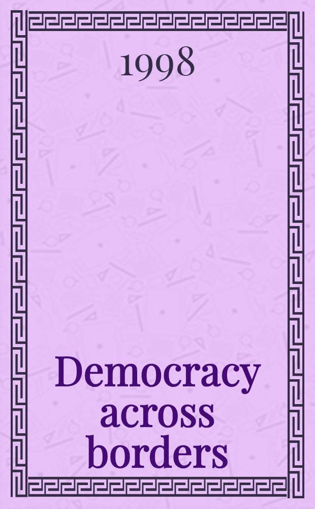 Democracy across borders