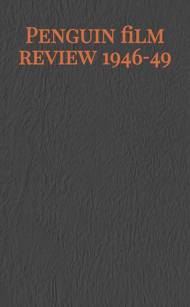 Penguin film review 1946-49