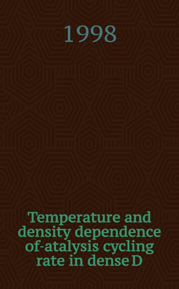 Temperature and density dependence of -catalysis cycling rate in dense D/T and H/D/T gas mixture